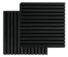 Akustikpanel Square black oak 22 × 520 × 520 mm 2-pk.